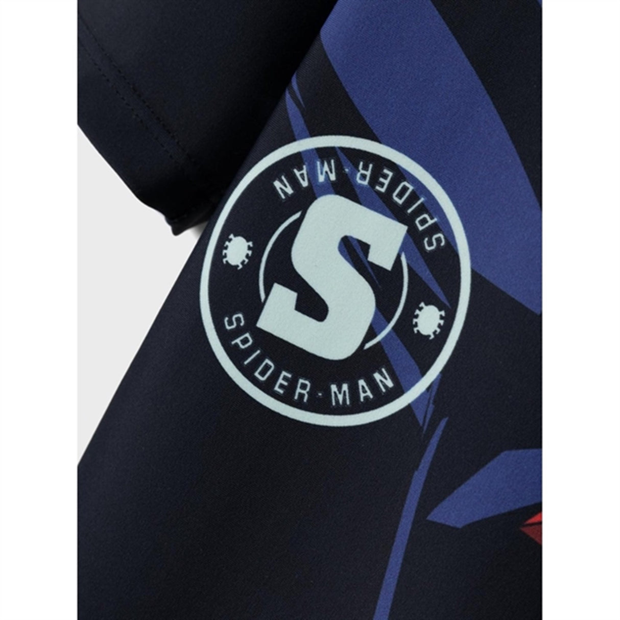 Name it Dark Sapphire Moth Spiderman UV Swim bodysuit