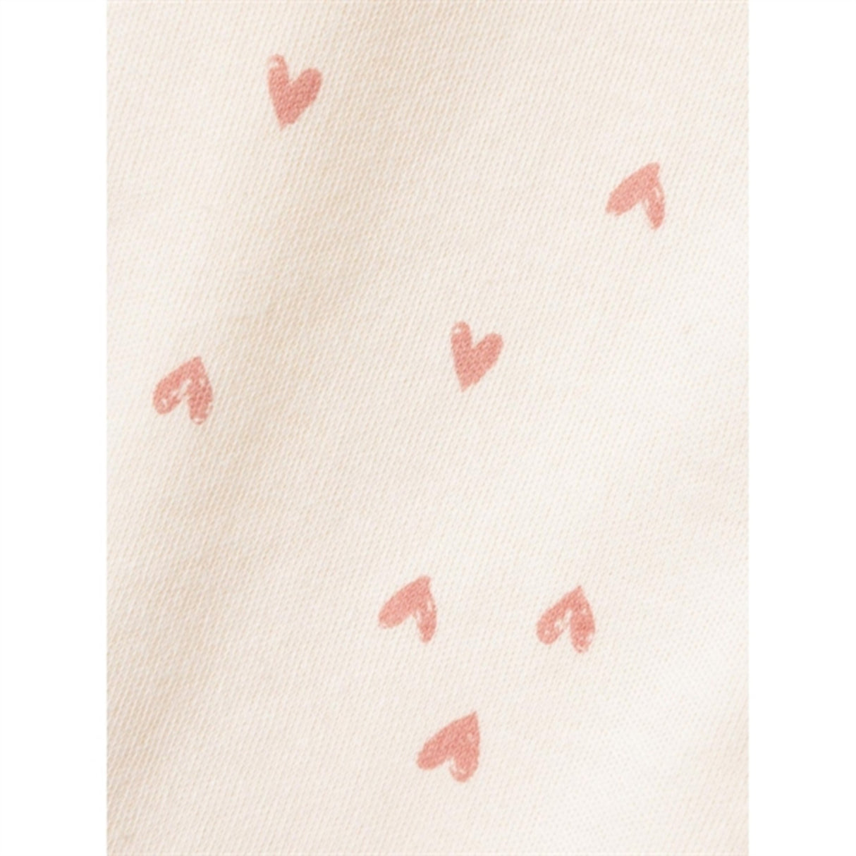 Name it Buttercream Hearts Nightsuit with Zipper Noos