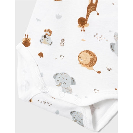 Name it Bright White Beige Animal Body 2-pack Noos