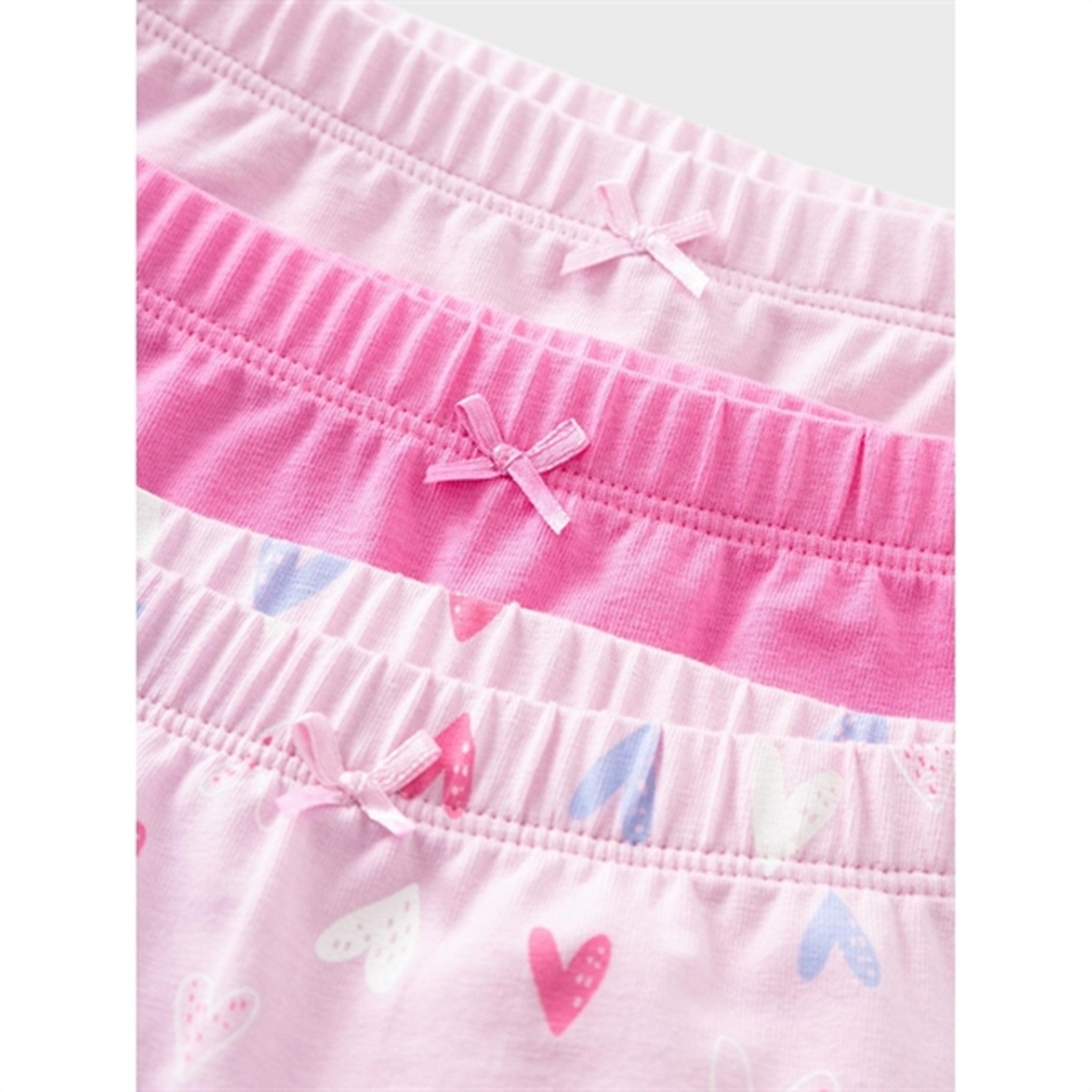 Name it Pink Lavender Hearts Tights 3-pack Noos 2