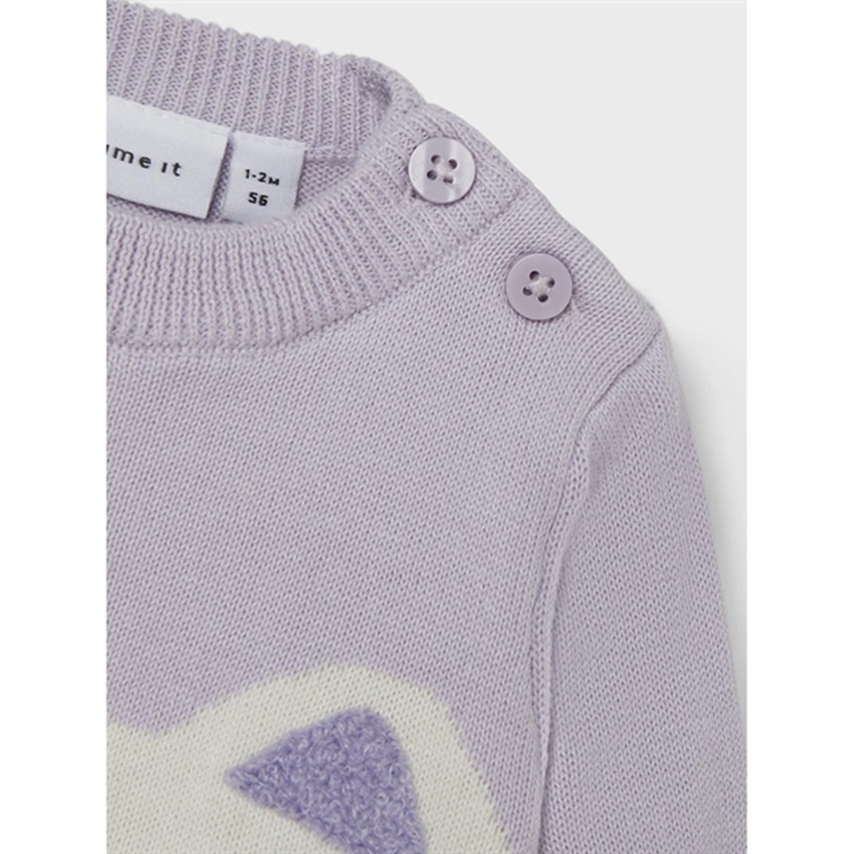 Name it Orchid Petal Dasally Knit Blouse