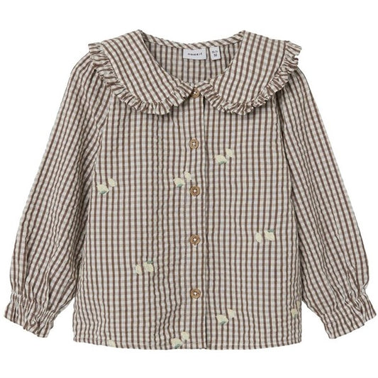 Name it Deep Taupe Derilla Blouse