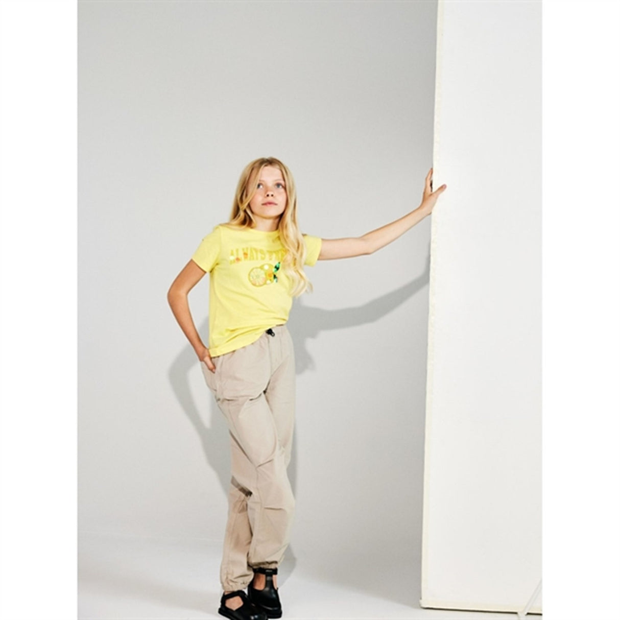 Name it Pure Cashmere Bella Baggy Parachute Twill Pants
