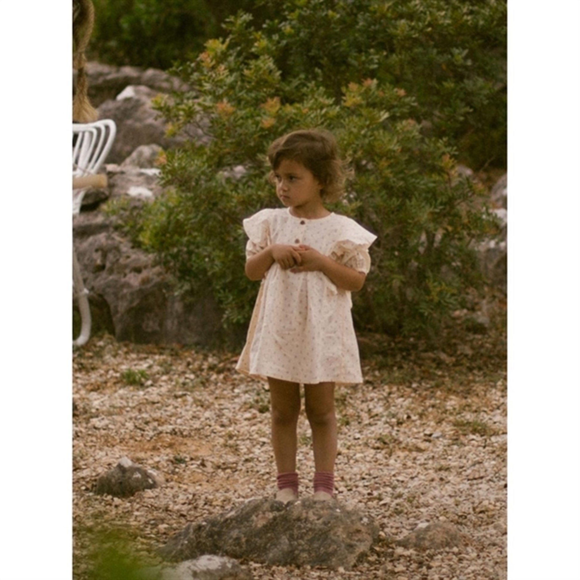 Lil'Atelier Turtledove Famaja Dress