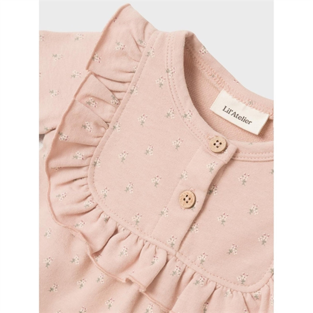 Lil'Atelier Rose Dust Fanja Sweat Dress