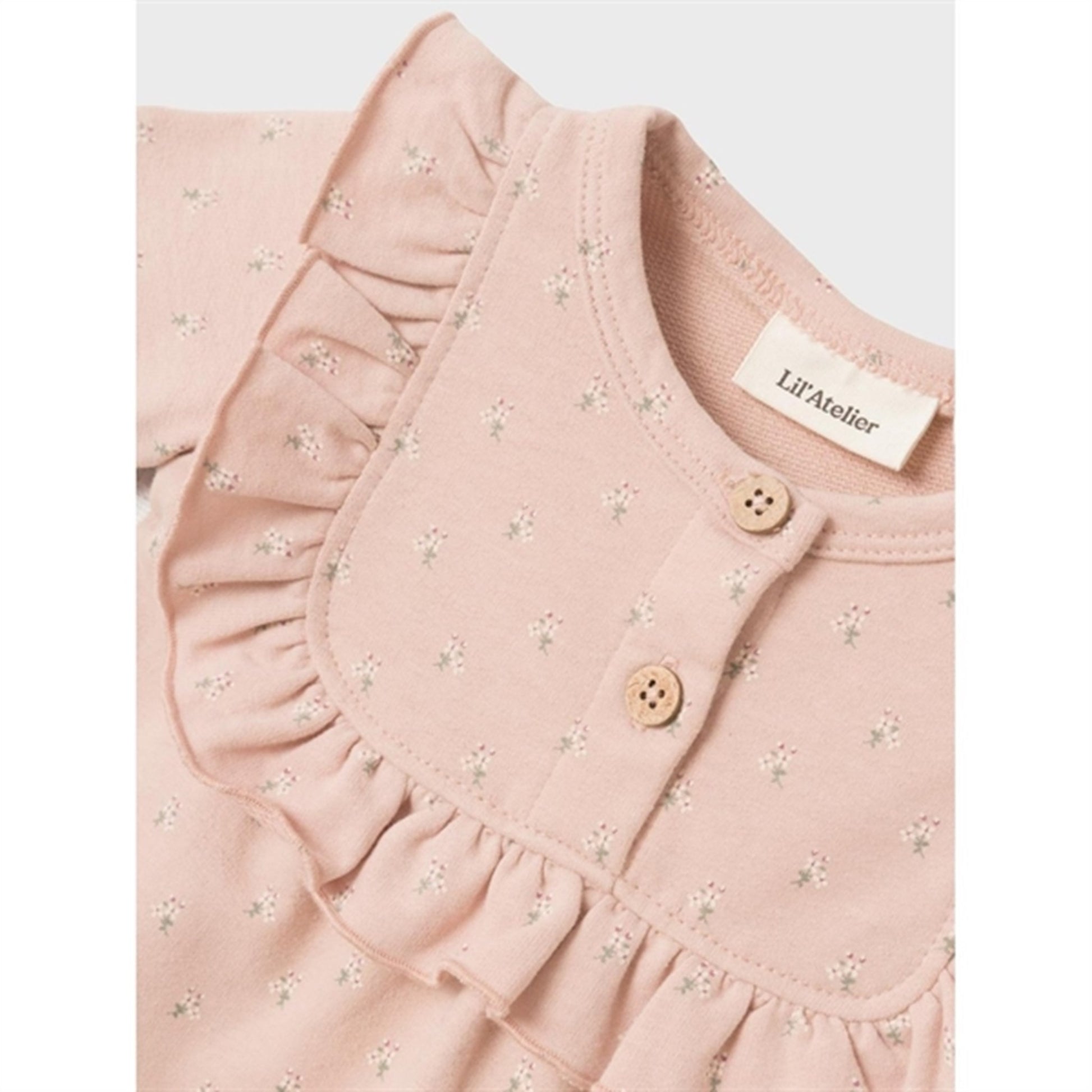 Lil'Atelier Rose Dust Fanja Sweat Dress