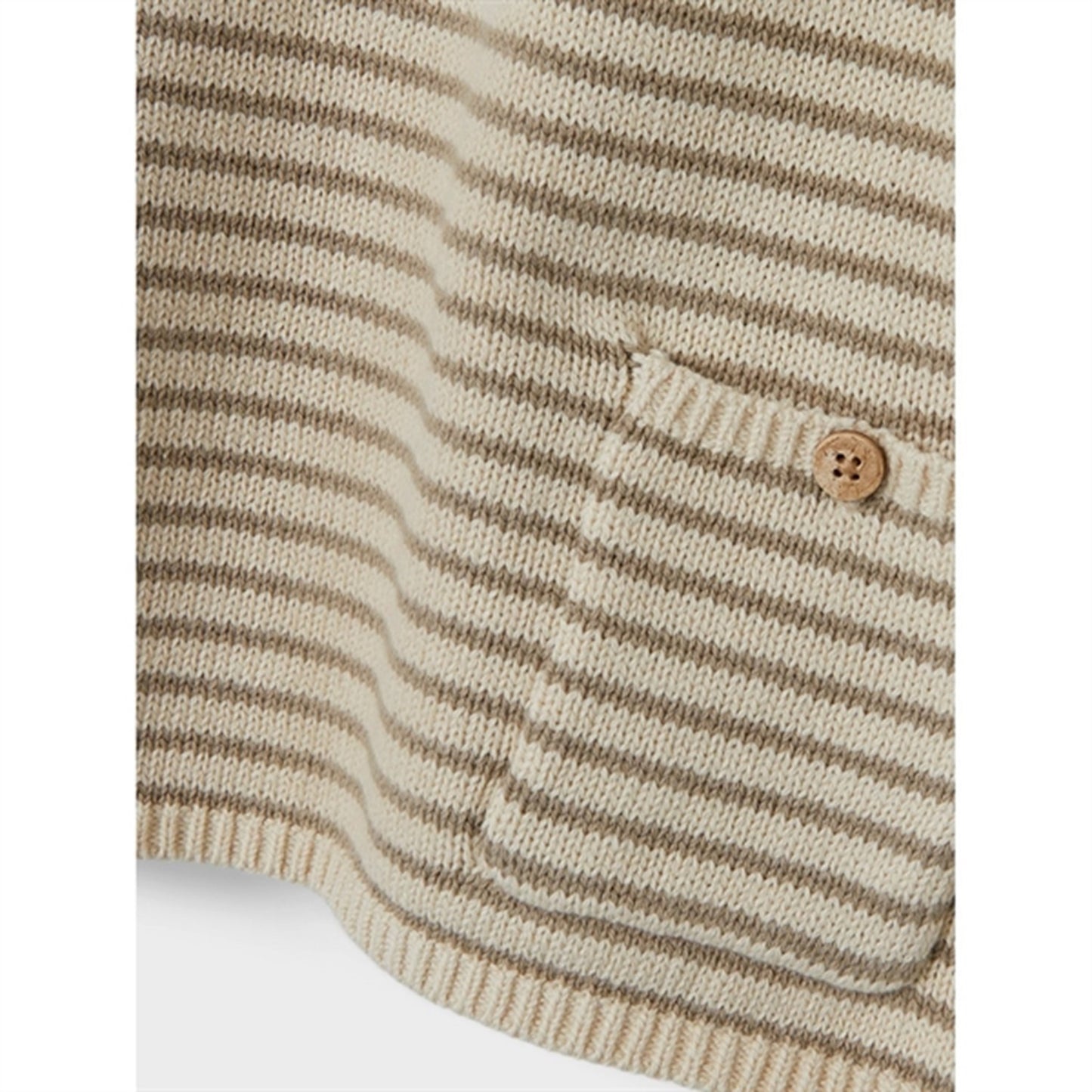 Lil'Atelier Wood Ash Loro Knit Blouse