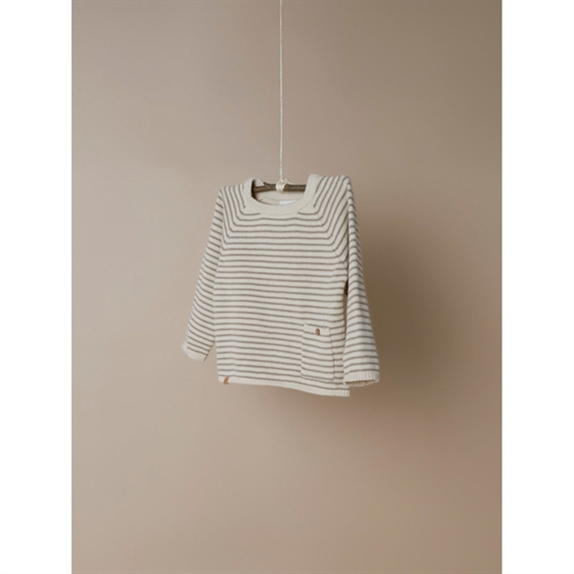 Lil'Atelier Wood Ash Loro Knit Blouse