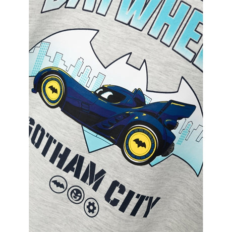 Name it Light Grey Melange Felian Batwheels Blouse