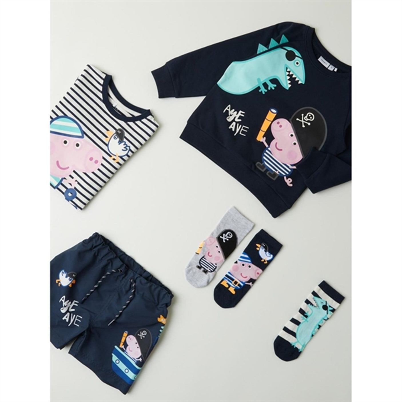 Name it Jet Stream Mister Peppa Pig Blouse