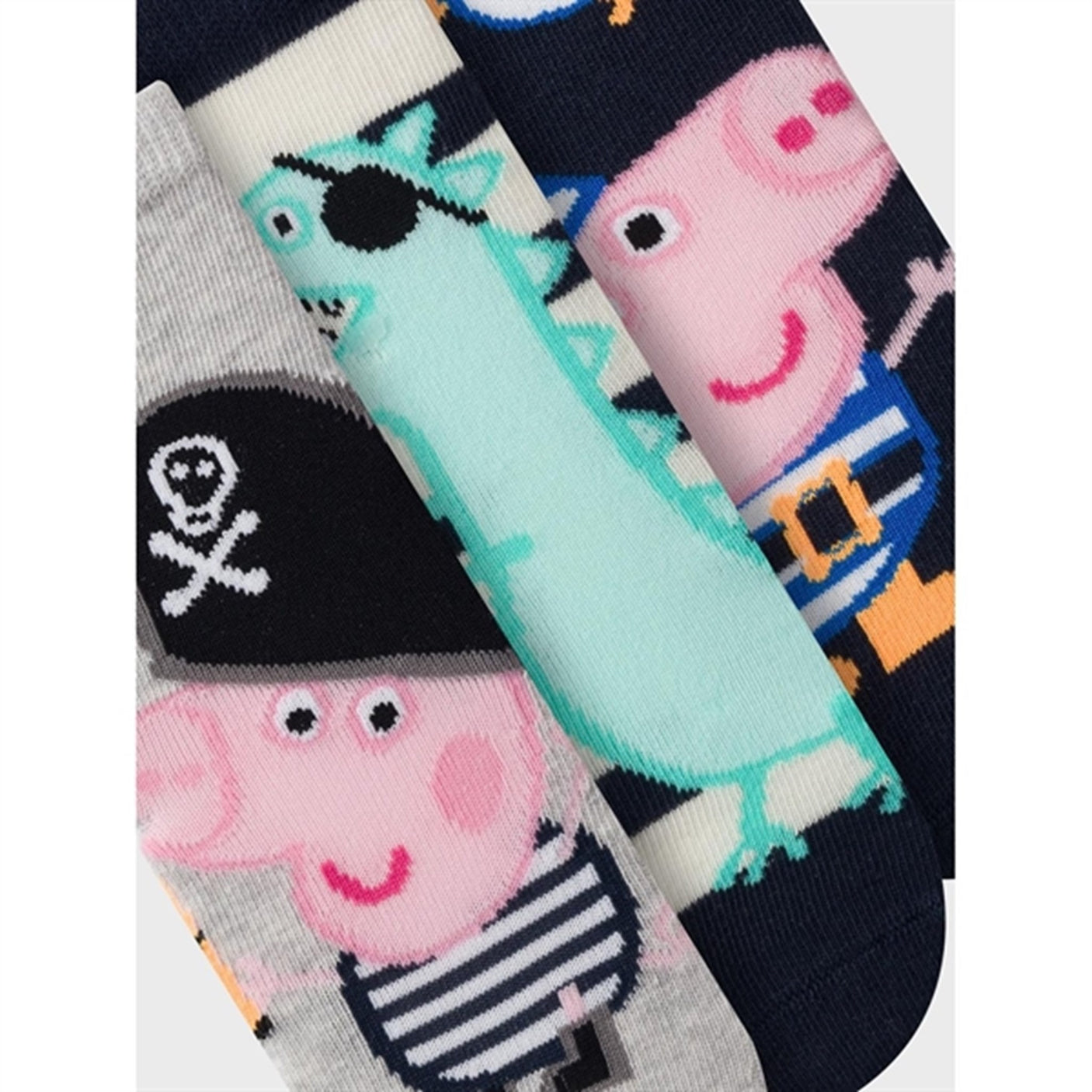 Name it Dark Sapphire Finni Peppa Pig Socks 3-pack