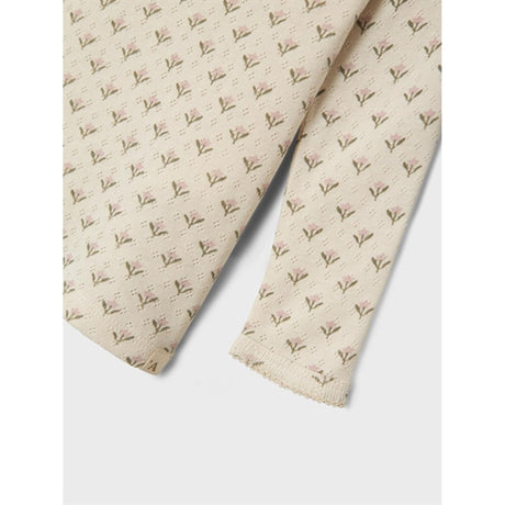 Lil'Atelier Turtledove Rachello Doa Slim Blouse