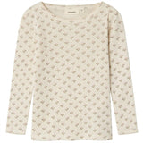 Lil'Atelier Turtledove Rachello Doa Slim Blouse