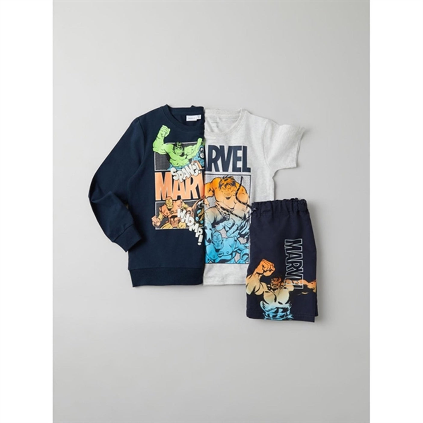 Name it Dark Sapphire Finnegan Marvel Sweatshirt