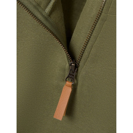 Lil'Atelier Loden Green Ilondon Sio Sweatshirt