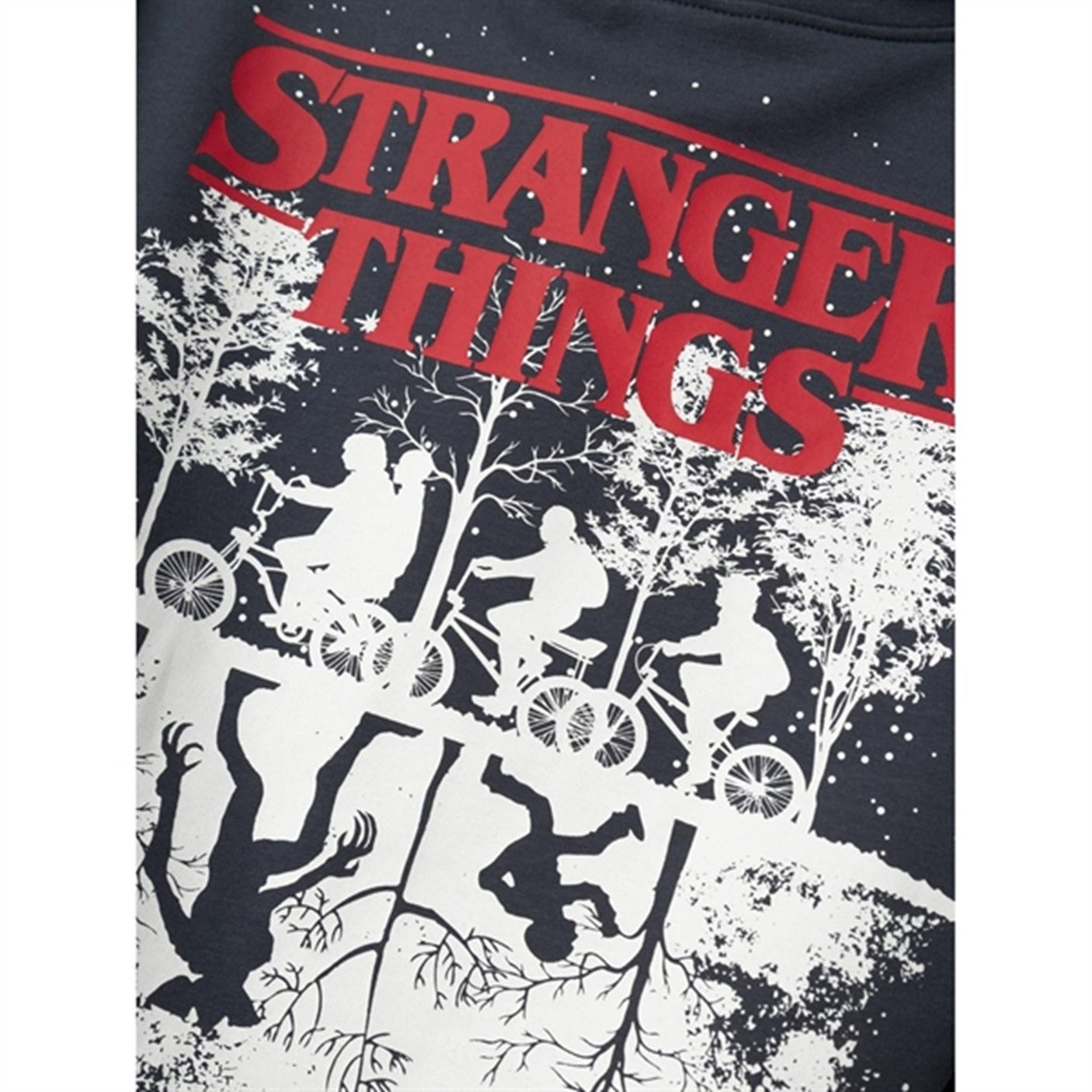 Name it India Ink Finny Stranger Things Sweatshirt