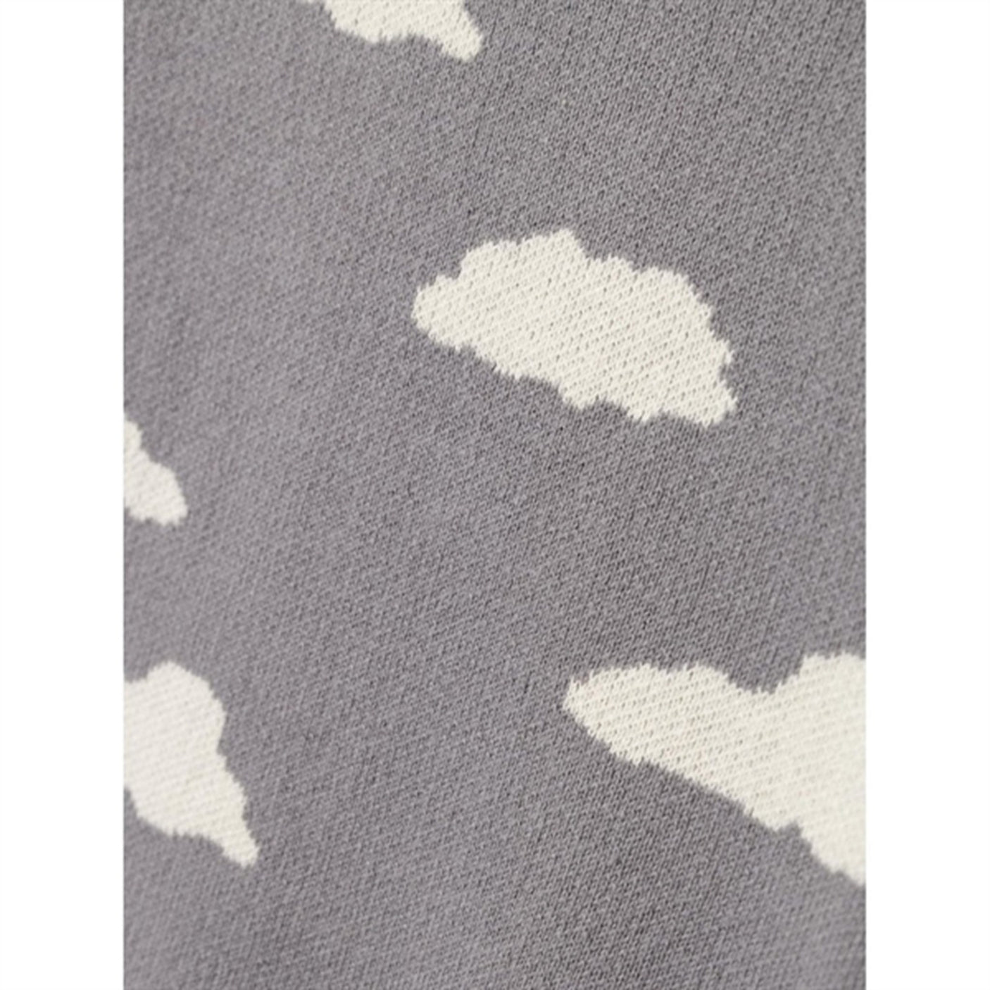 Lil'Atelier Silver Filigree Lamao Dam Knit Blouse