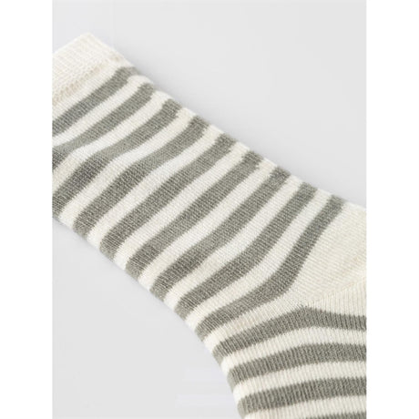Lil'Atelier Dried Sage Elove Stripe Socks