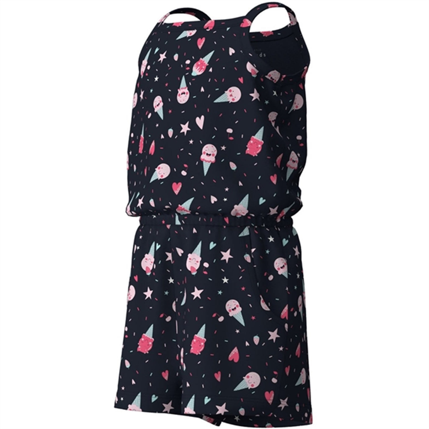 Name it Dark Sapphire Icecream Vigga Strap Jumpsuit