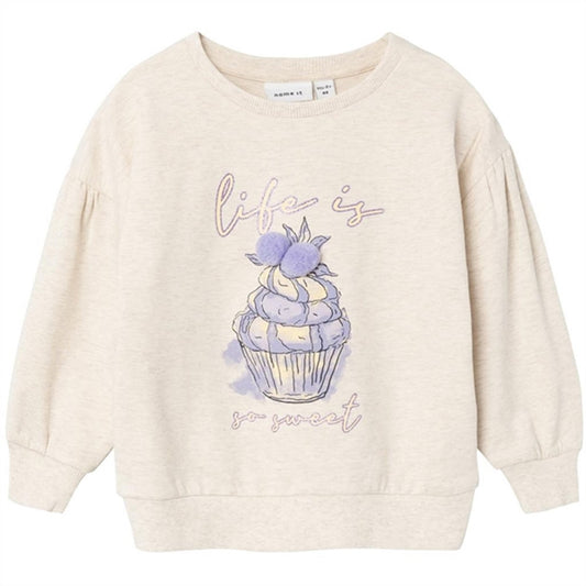 Name it Peyote Melange Dinah Sweatshirt