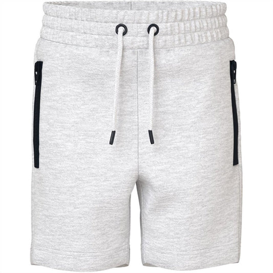 Name it Light Grey Melange Voban Sweat Shorts