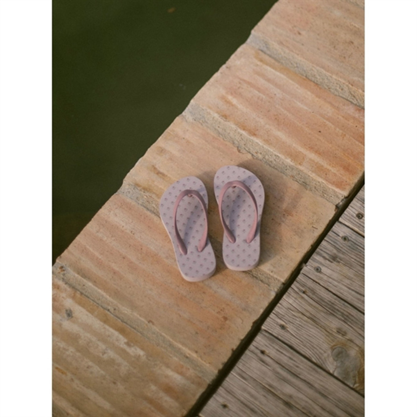 Lil'Atelier Violet Ice Fifer Flip Flop
