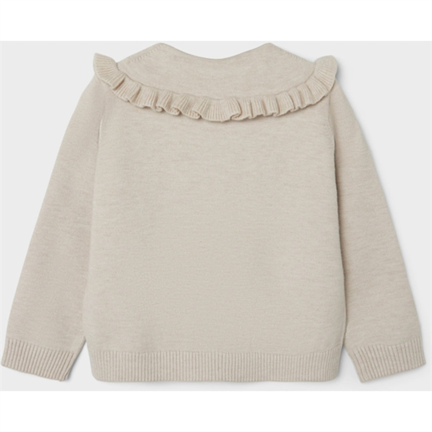 Name it Peyote Melange Rosabell Knit Blouse