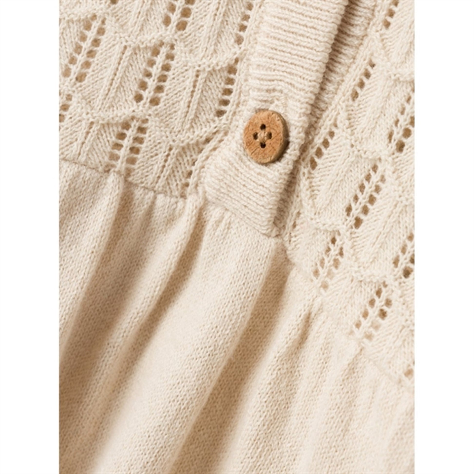 Lil'Atelier Sandshell Fauci Knit Dress