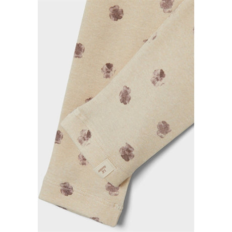 Lil'Atelier Fog Flower Gaya Slim Leggings