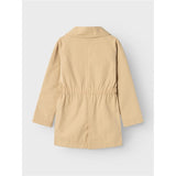 Lil'Atelier Warm Sand Lamadelin Trenchcoat