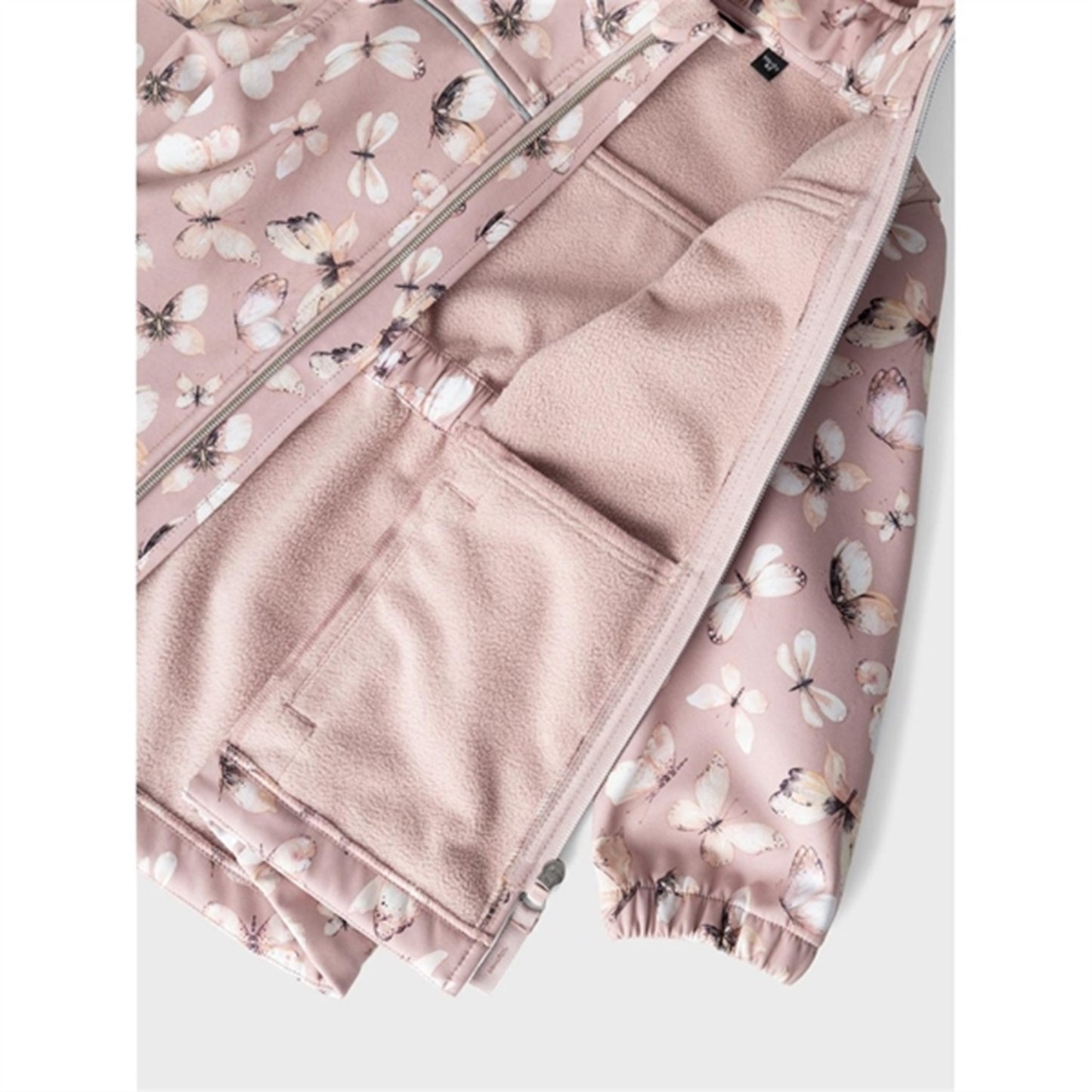 Name it Deauville Mauve Alfa08 Softshell Long Jacket Fly