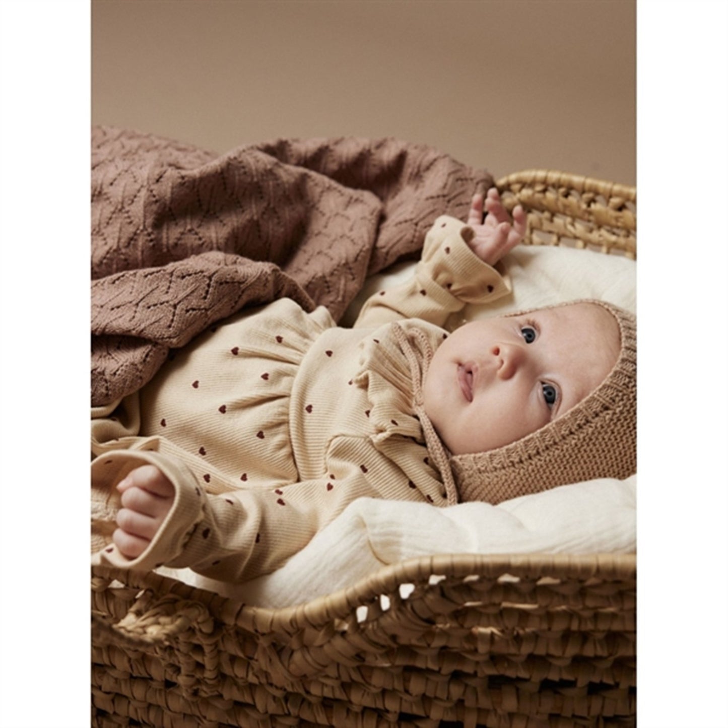 Lil'Atelier Wood Ash Heart Gago Kem Body Dress AOP