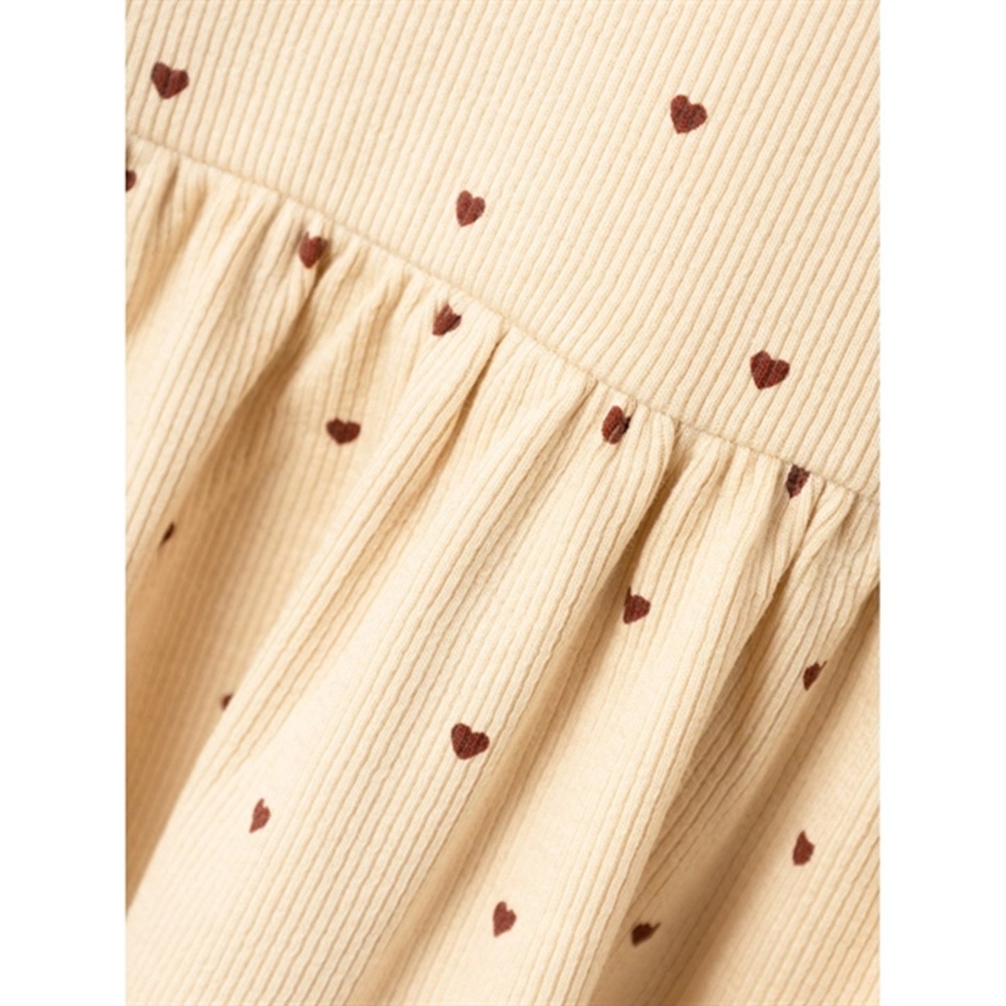 Lil'Atelier Wood Ash Heart Gago Kem Dress AOP