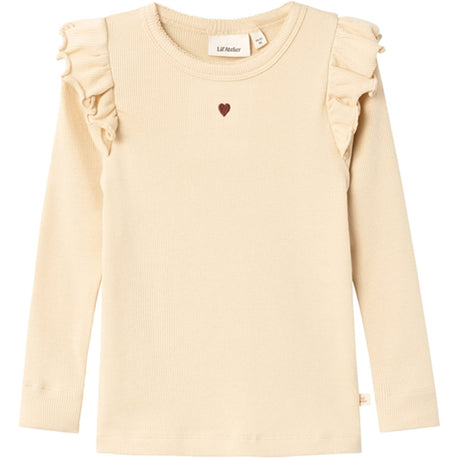Lil'Atelier Wood Ash Embroidery Gago Kuo Slim Blouse