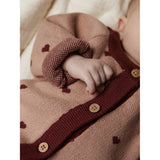 Lil'Atelier Nougat Saran Knit Cardigan