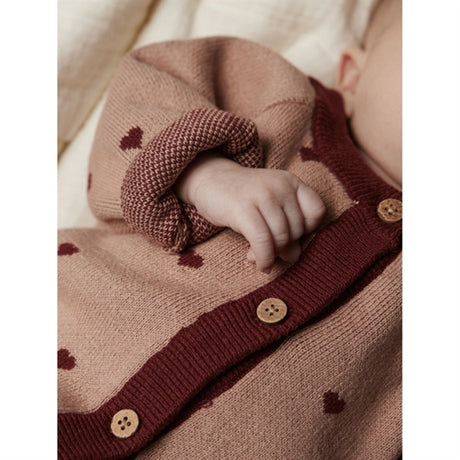 Lil'Atelier Nougat Saran Knit Cardigan