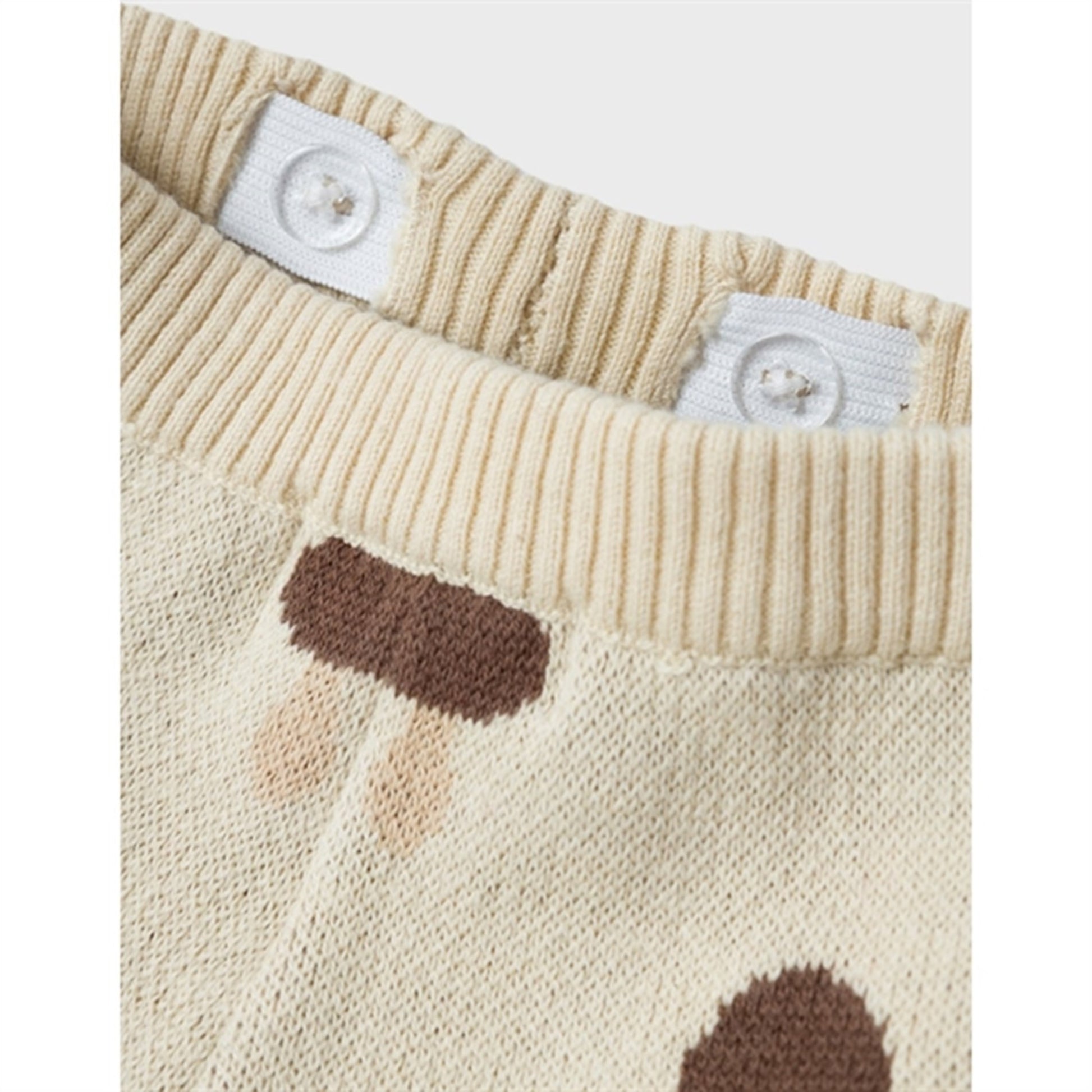 Lil'Atelier Wood Ash Saran Knit Pants