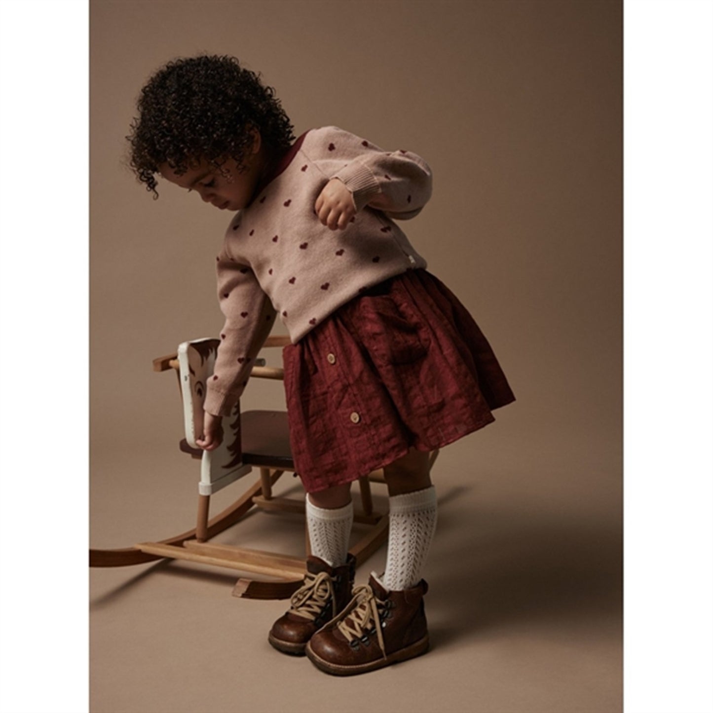 Lil'Atelier Nougat Saran Knit Blouse