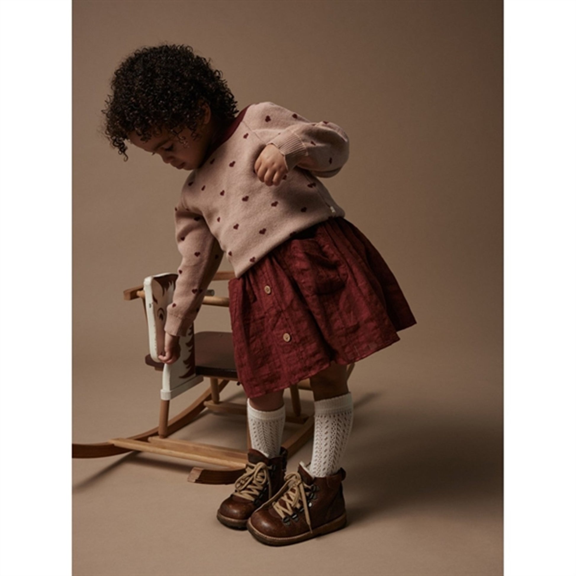 Lil'Atelier Nougat Saran Knit Blouse