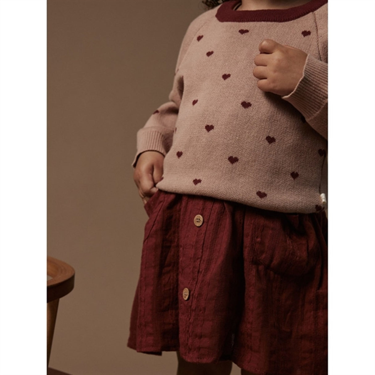 Lil'Atelier Nougat Saran Knit Blouse