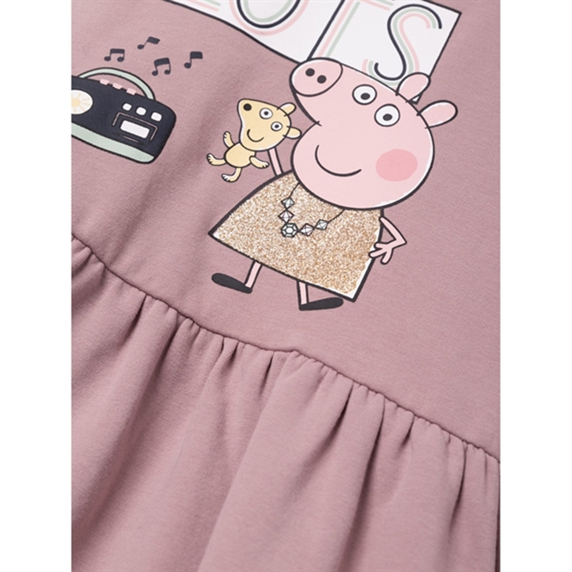 Name it Deauville Mauve Namma Peppa Pig Sweat Dress