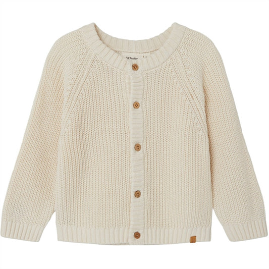 Lil'Atelier Turtledove Nemlem Din Knit Cardigan
