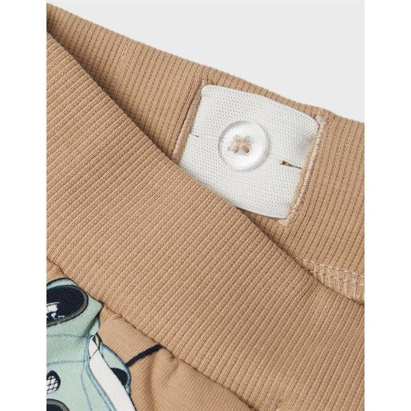 Name it Savannah Tan Dani Sweat Shorts