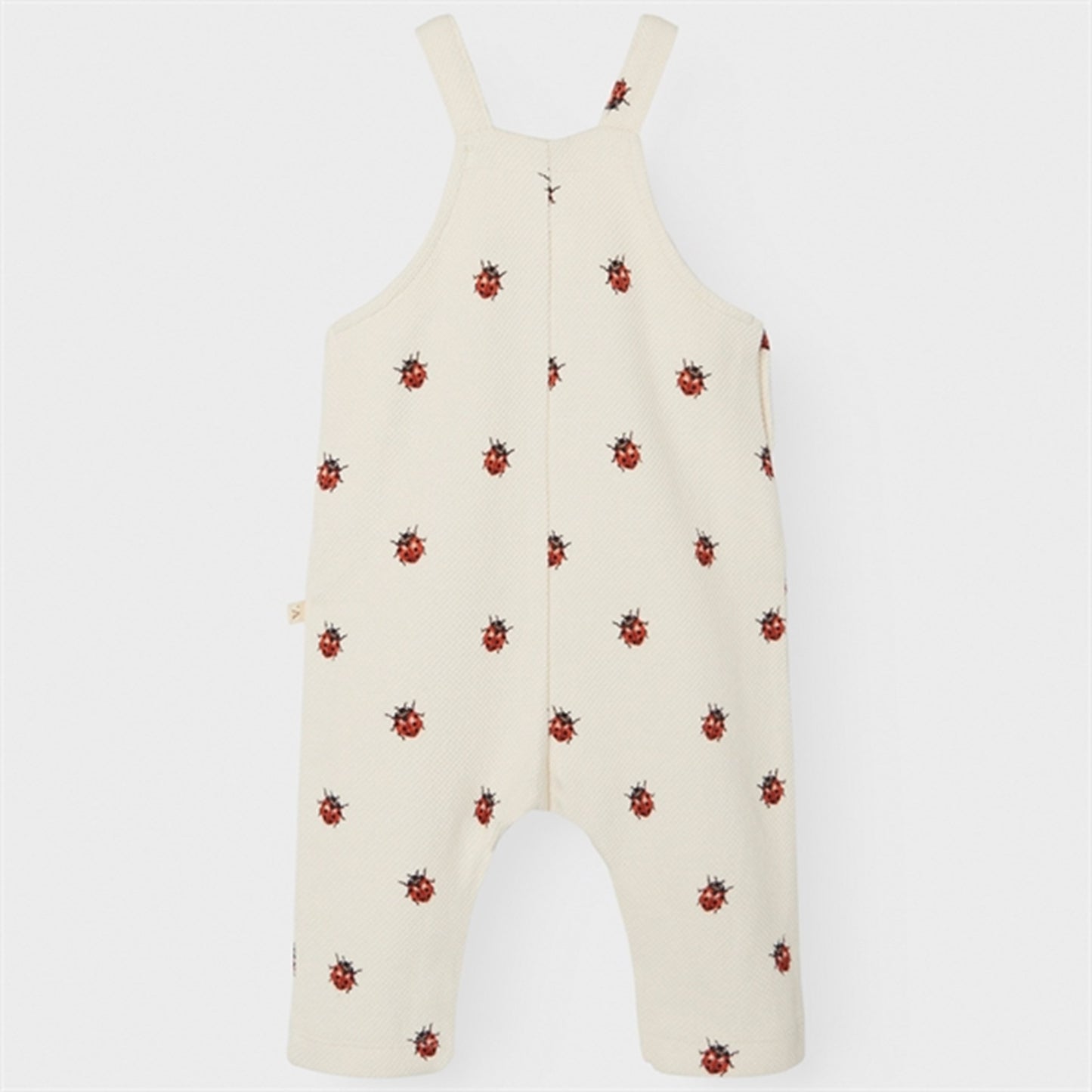 Lil'Atelier Whitecap Gray Ladybugs Ronja Sweat Overalls