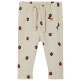 Lil'Atelier Whitecap Gray Ladybugs Ronja Sweatpants