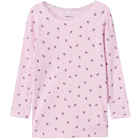 Name it Parfait Pink Ladybug Dab Blouse