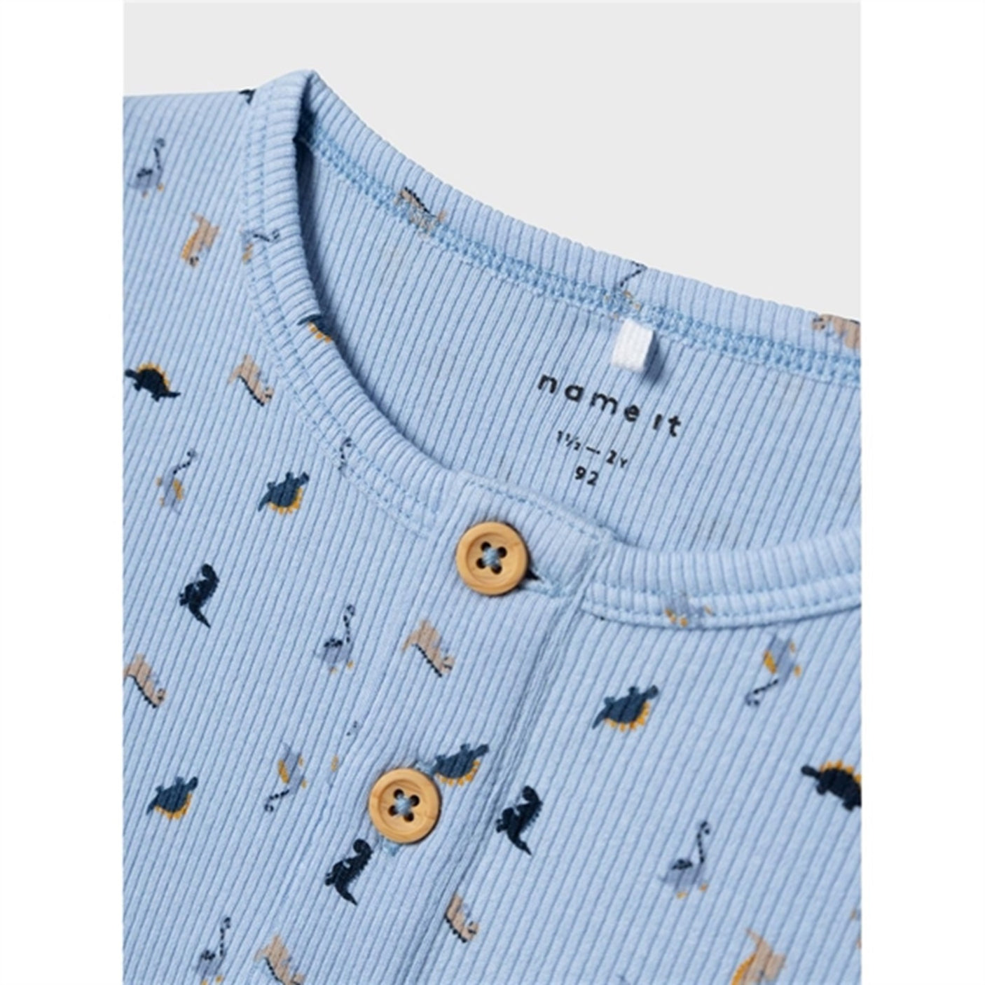 Name it Chambray Blue Dabbu Blouse