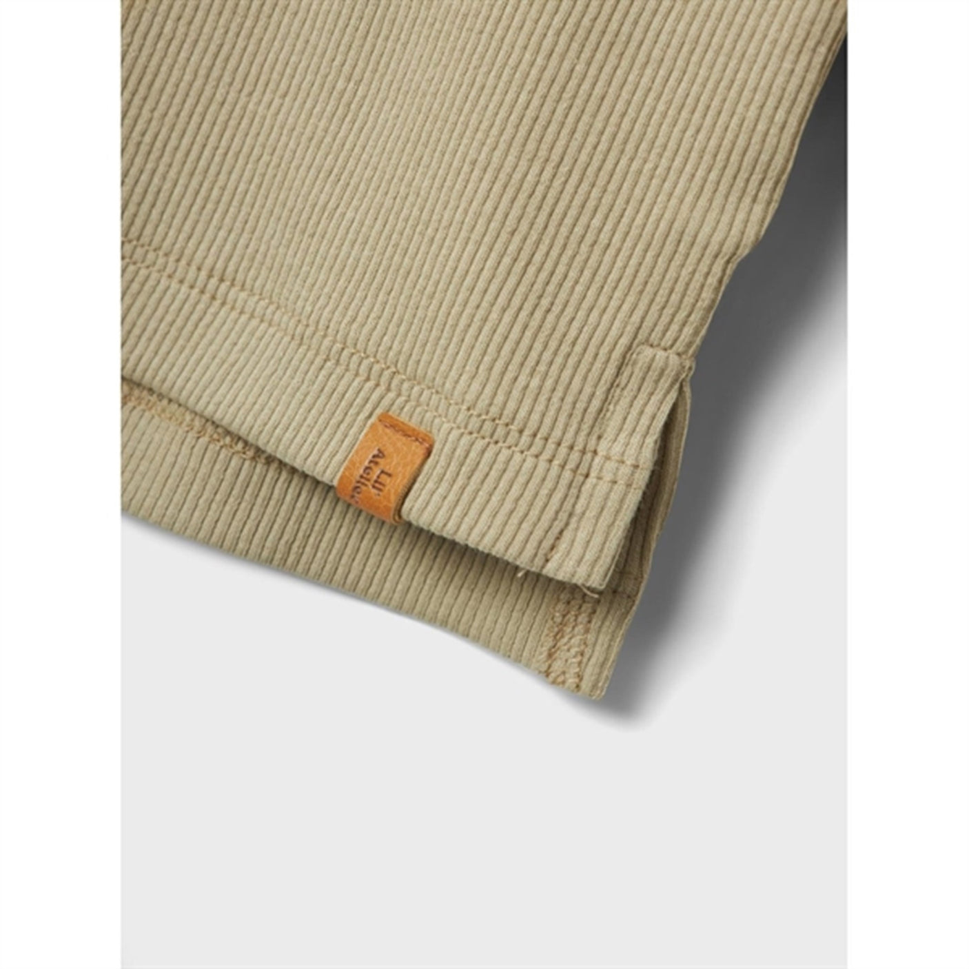 Lil'Atelier Moss Gray Gago Fan Blouse