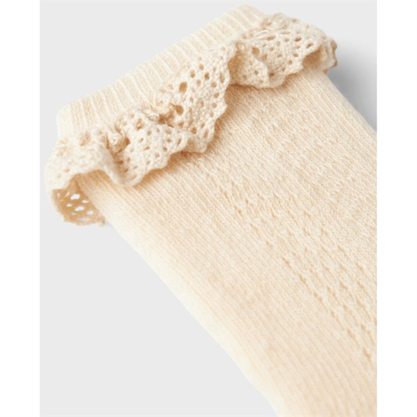 Lil'Atelier Sandshell Frida Knee Socks