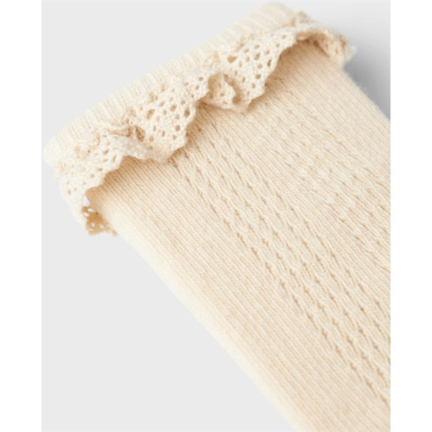 Lil'Atelier Sandshell Frida Knee Socks